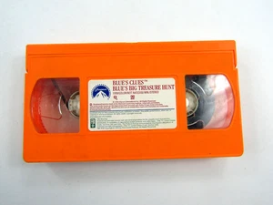 VTG Blues Clues Blues Big Treasure Hunt VHS Paramount Nickelodeon Tape ONLY Read - Picture 1 of 4