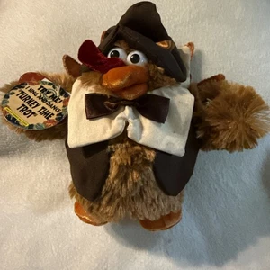Dan Dee Dancing & Singing Turkey Time Trot Animated Plush Toy -TESTED - Picture 1 of 7
