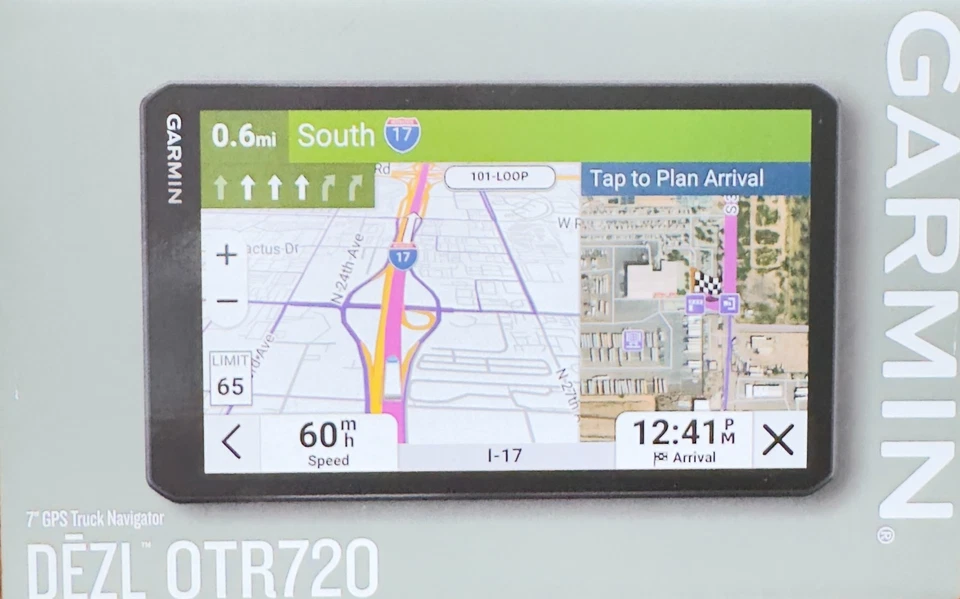 New Garmin DEZL OTR720 7" GPS Truck Navigator 010-02924-00 OTR 720 - Image 1 of 1