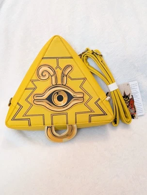 Loungefly Yu-Gi-Oh! Millennium Puzzle Figural Crossbody Bag Purse Anime Manga - Image 1 of 3