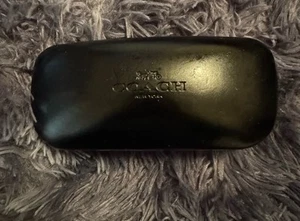 Coach Hard-Shell Glasses Case- Great Condition Insside & Out - Picture 1 of 2