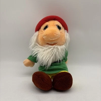 Peluche De Colección Sol y Estrella Walt Disney Productions Blancanieves Enano Japón ¡Raro! Foto 1 de 4