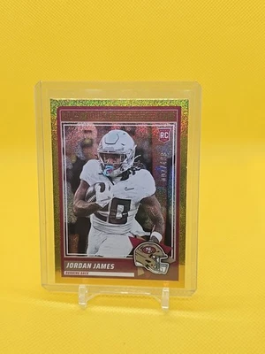 2025 Score Jordan James Gold Sparkle #'d 002/499 #47 San Francisco 49ers - Image 1 of 2