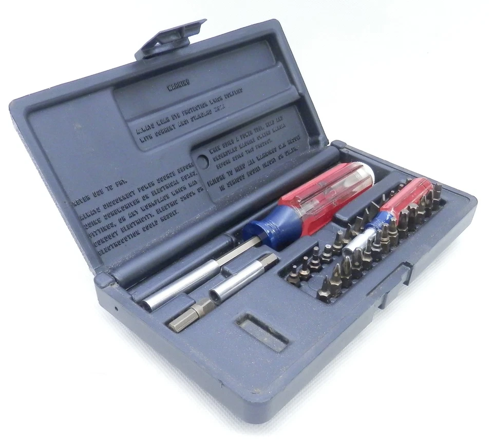 Juego de brocas de punta magnética Craftsman 9-41291 de colección con estuche de transporte - HECHO EN EE. UU. Foto 1 de 4