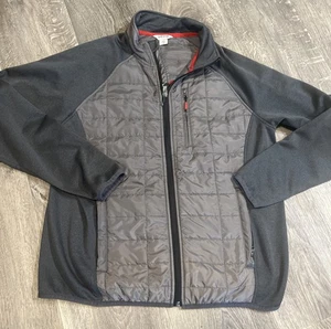 ORVIS Herren Full Zipper Thermo/Steppjacke Einfarbig Grau Gr. Medium - Bild 1 von 10