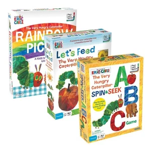 University Games Very Hungry Caterpillar Games - Set of 3 - Picture 1 of 4