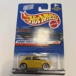 2000 Hot Wheels - First Editions 090 - Mini Cooper #30/36 - Mattel Wheels 24386 - Picture 1 of 2