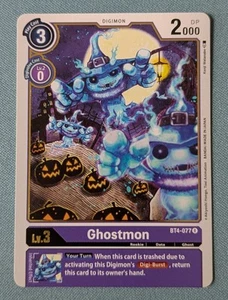 Digimon Ghostmon Great Legend BT4-077 R NM/M - Bild 1 von 3