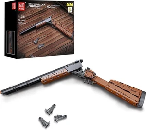 14016 Double-barreled Shotgun Building Block, 1015 PCS Military Weapon Buildi... - Picture 1 of 7