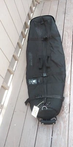THE CLUB GLOVE BURST PROOF Wheeled GOLF TRAVEL BAG Original USA Black...Used... - Picture 1 of 6