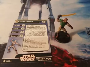 Star Wars Miniatures Knights of the Old Republic 54 Zayne Carrick - Foto 1 di 1