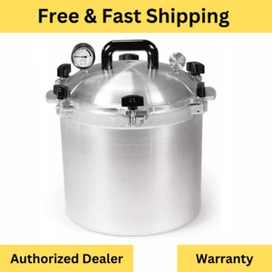 All American Pressure Cooker Canner for Home Stovetop Canning, USA Made, 21.5 qt - Picture 1 of 6