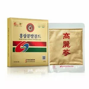 0,66 libbre coreano 6 anni ginseng rosso coreano in polvere oro + pista - Foto 1 di 10