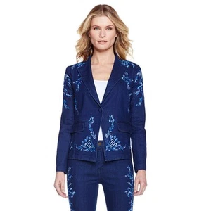 Antthony "Andromeda" Embroidered Couture Jacket 297065 - size 10 - Picture 1 of 2