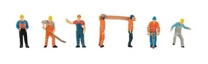 Faller HO/OO Scale On The Building Site Figure Set (151665) - Picture 1 of 1