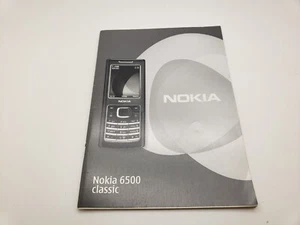 English New/Old Stock Nokia 6500 Classic Mobile Phone User Guide Manual 3UKPOST - Zdjęcie 1 z 5