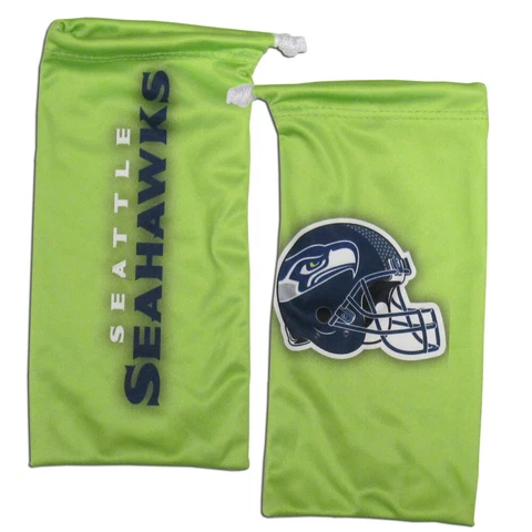 Seattle Seahawks Sunglasses Microfiber Bag for Glasses NFL Football Cover