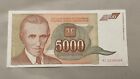 Yugoslavia - 5000 Dinara Dinars 1993 - Banknote Note - Nikola Tesla