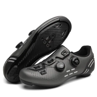 Tenis de ciclismo MTB Zapatillas de bicicleta de carretera con tacos SPD-SL Zapatos de bicicleta de carreras  Foto 1 de 4