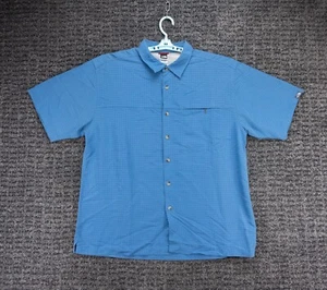 The North Face Shirt Mens XL Blue Gingham Short Sleeve Casual Gorpcore Outdoor - Picture 1 of 8