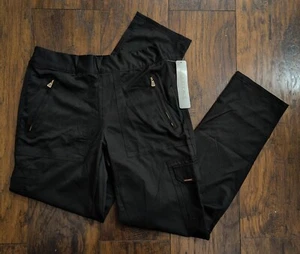 Lauderdale Women's Black Cargo Scrub Pants Size S - Picture 1 of 2