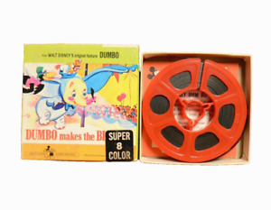 Dumbo Makes The Big Top Super 8 Film Walt Disney 8mm Color Vtg