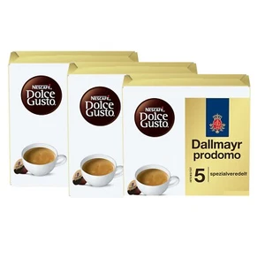 NESCAFÉ Dolce Gusto Dallmayr Prodomo 3er Pack (3 x 16 Kapseln) Kaffeekapseln - Bild 1 von 5