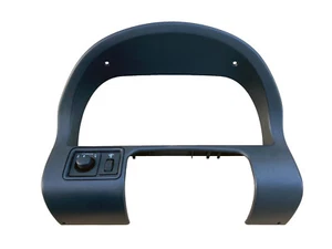 MG TF MGUK LE500 1.6 1.8 - BLACK BINNACLE CLOCKS SPEEDO SURROUND - Bild 1 von 1