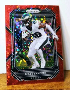 Panini Prizm 2022 fútbol millas Sanders #235 sin grupo rojo Prizm 17/50 Eagles - Imagen 1 de 3