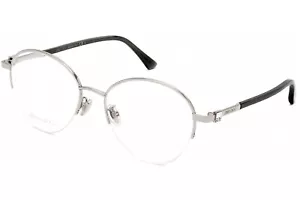 Jimmy Choo JC 290F 6W2 Brille silber schwarzes Gestell 54 mm - Bild 1 von 4