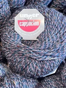 Unger 14 Yarn Gray Made Italy Wool Acrylic Viscose Knitting Crafts Vintage - Picture 1 of 11