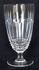 Crystal Glass Iced Tea Goblet 1920's Antique Jan Eisenloeffel Dutch Art Deco MCM