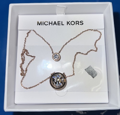 COLLANA DONNA MICHAEL KORS ACCIAIO INOX rosa