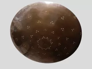 Lampada a sospensione incasso traforata soffitto 6 luci metà secolo moderna - Foto 1 di 6