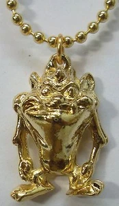 Looney Tunes Tazmanian Devil 18" Hals SIGNIERT von Warner Bros. WB68 Gold Pl NEU - Bild 1 von 6