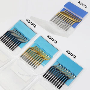 10pc/set NOGA BS1010 BS1012 BS2012 BS3510 Tin Swivel Blade Deburring Tool HSS - Picture 1 of 6