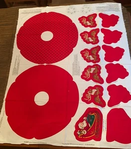 Christmas Fabric Wreath Kit/Pattern - Bild 1 von 10