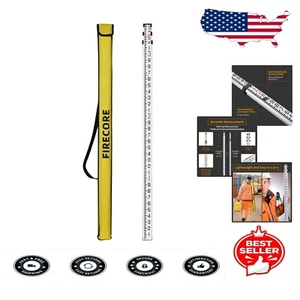 Corrosion-Resistant, 9-Foot Telescopic Survey Rod - High Stability and Precision - Picture 1 of 9