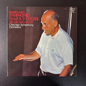 SIR GEORGE SCOTT - BEETHOVEN SYMPHONY 8 & 9 | VINYL 2LP (NM/NM) - Picture 1 of 2