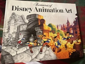 Treasures of Disney Animation Art by Robert E. Abrams (1992, Hardcover) - Picture 1 of 3