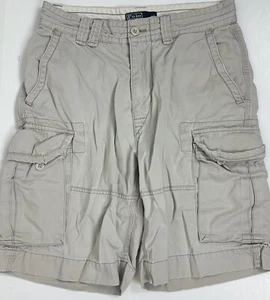 Pantalones Cortos Carga Polo Ralph Lauren Vintage Años 90 30 Calce Relajado Minimalista Grunge Papá - Imagen 1 de 17