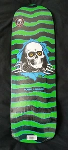 2018 Powell Peralta Ripper NOS green black skateboard deck NOT DGK Sanrio Alva - Picture 1 of 8