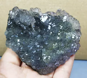 WOW!!! Rare Transparent Green Cube Fluorite Crystal Mineral Specimen/China - Picture 1 of 12