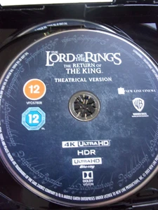 THE LORD OF THE RINGS - RETURN OF THE KING - THEATRICAL VERSION - 4K-ULTRAHD!!!! - Picture 1 of 3