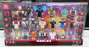 ROBLOX ACTION COLLECTION FROM THE VAULT PLAYSET X20 VIRTUAL CODES SAPPHIRE GAZE! - Picture 1 of 10