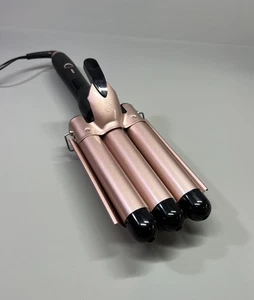 Mistcado 3 Barrel Lockenstab Hair Waver 25 mm Eisen faltbar lose Beachy Wellen - Bild 1 von 24