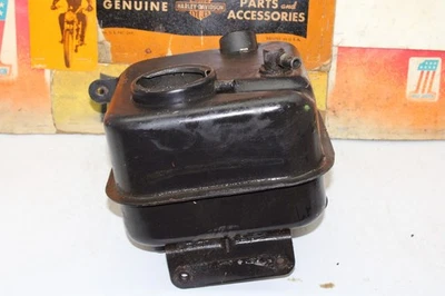 Tanque de aceite Harley-Davidson Panhead FL FX Shovelhead 62504-65B OEM Foto 1 de 4