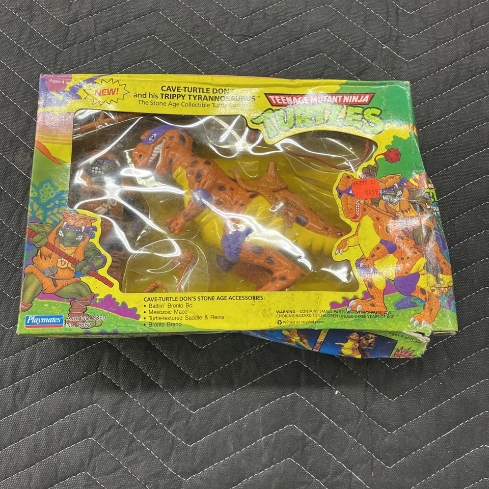 Trippy Tyrannosaurus Figure Only Cave Don Teenage Mutant Ninja Turtles 1993