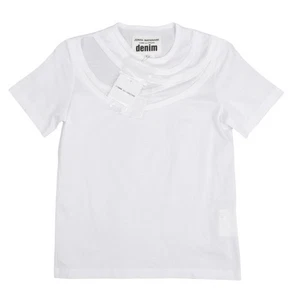 JUNYA WATANABE COMME des GARCONS denim Neck Switching T-shirt Size S(K-160051) - Picture 1 of 12