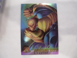1995 Fleer Ultra X-Men All-Chromium # 19 Strong Guy - Picture 1 of 2